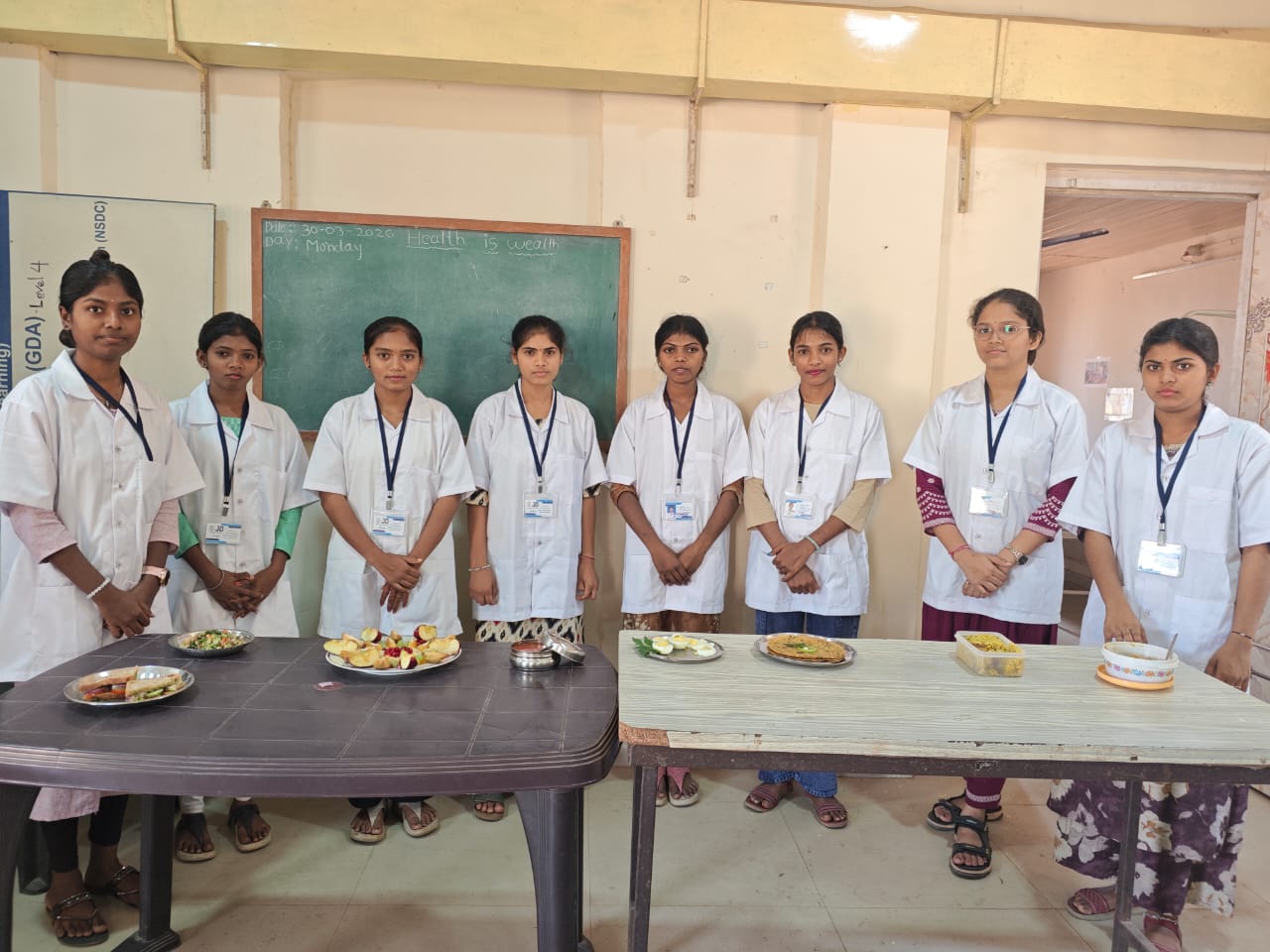 GDA Level 4 — Health is Wealth Food Display